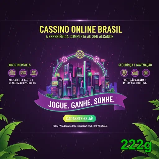 Ilustração de Explore a Experiência de Jogos ao Vivo no 222g