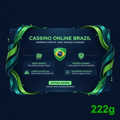 Ilustração de Acesse com segurança o cassino online 222g