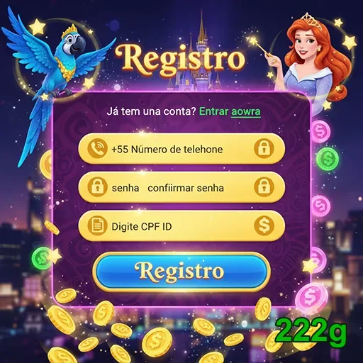 Ilustração de Acesse com segurança o cassino online 222g