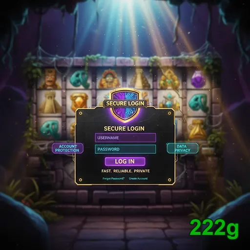 Ilustração de Explore a plataforma de jogos da 222g com segurança e eficiência