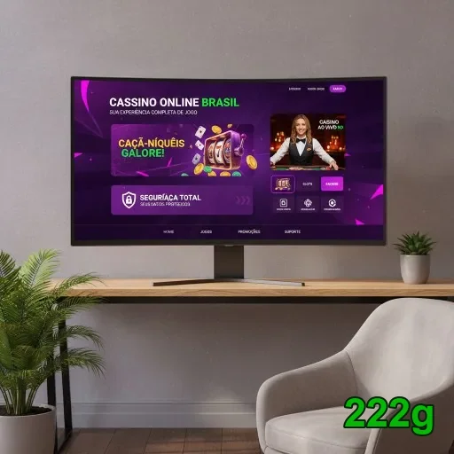 Ilustração de Acesse ofertas imperdíveis no 222g e melhore sua experiência de jogo